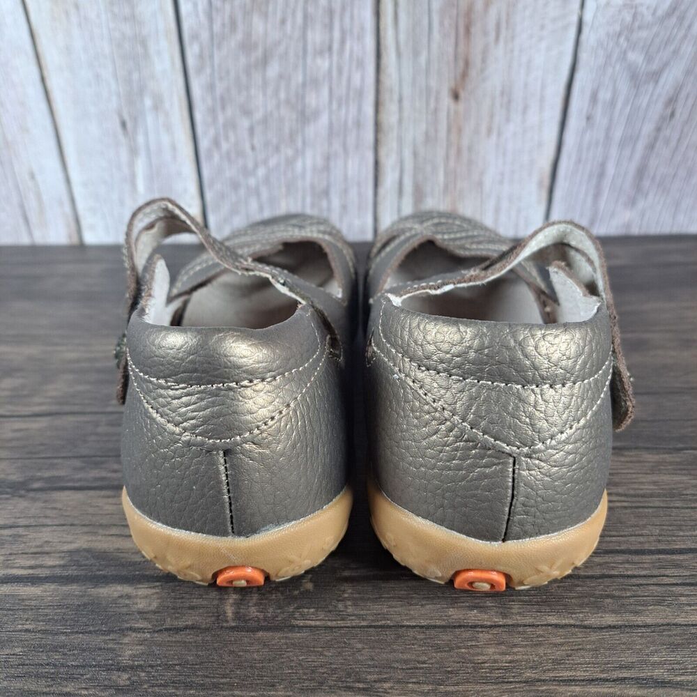 Spring Step Luvette Bronze Leather Mary Jane Shoes Women's Sz 7.5-8 M EU38 NWOB